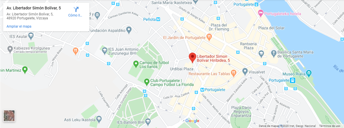 Inmobiliaria en Repélega Portugalete